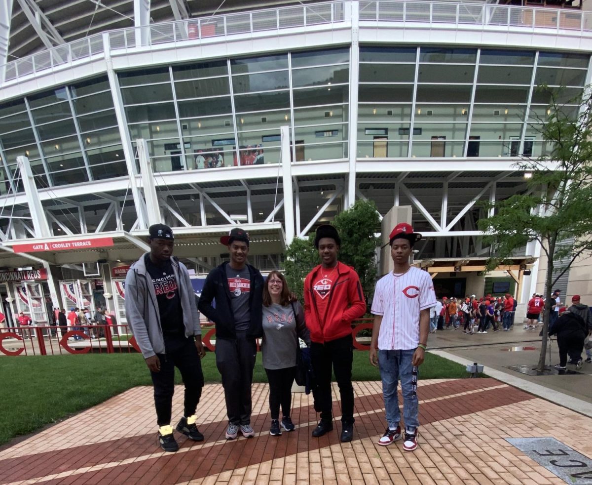 AHS teacher Bette Anne Currie likes to gift experiences rather than items. Currie took several AHS students to a Cincinnati Reds game last year.