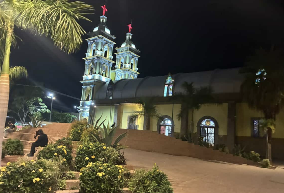 Church in Nayarit, Mexico.
