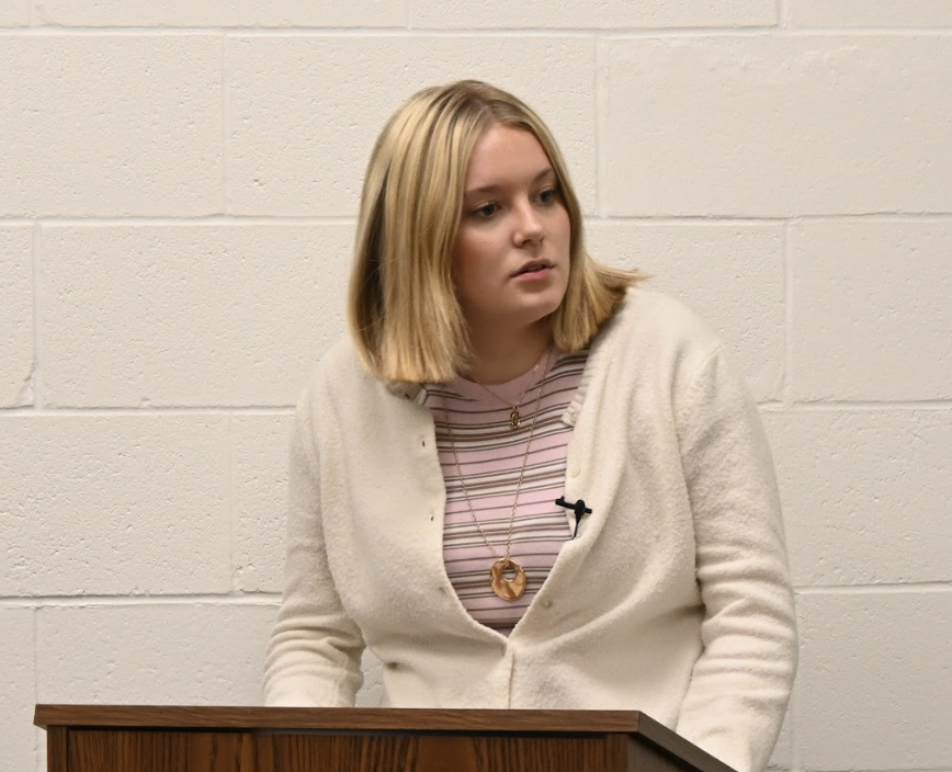 Marky Kate Short on a debate with other council members